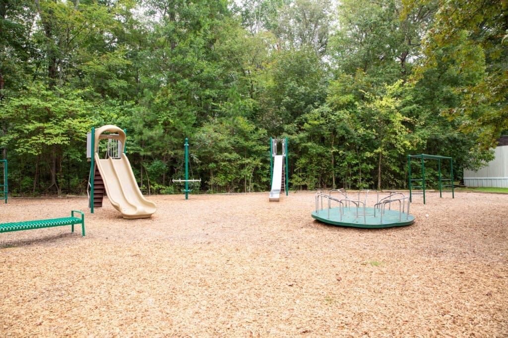Expanded playground area
