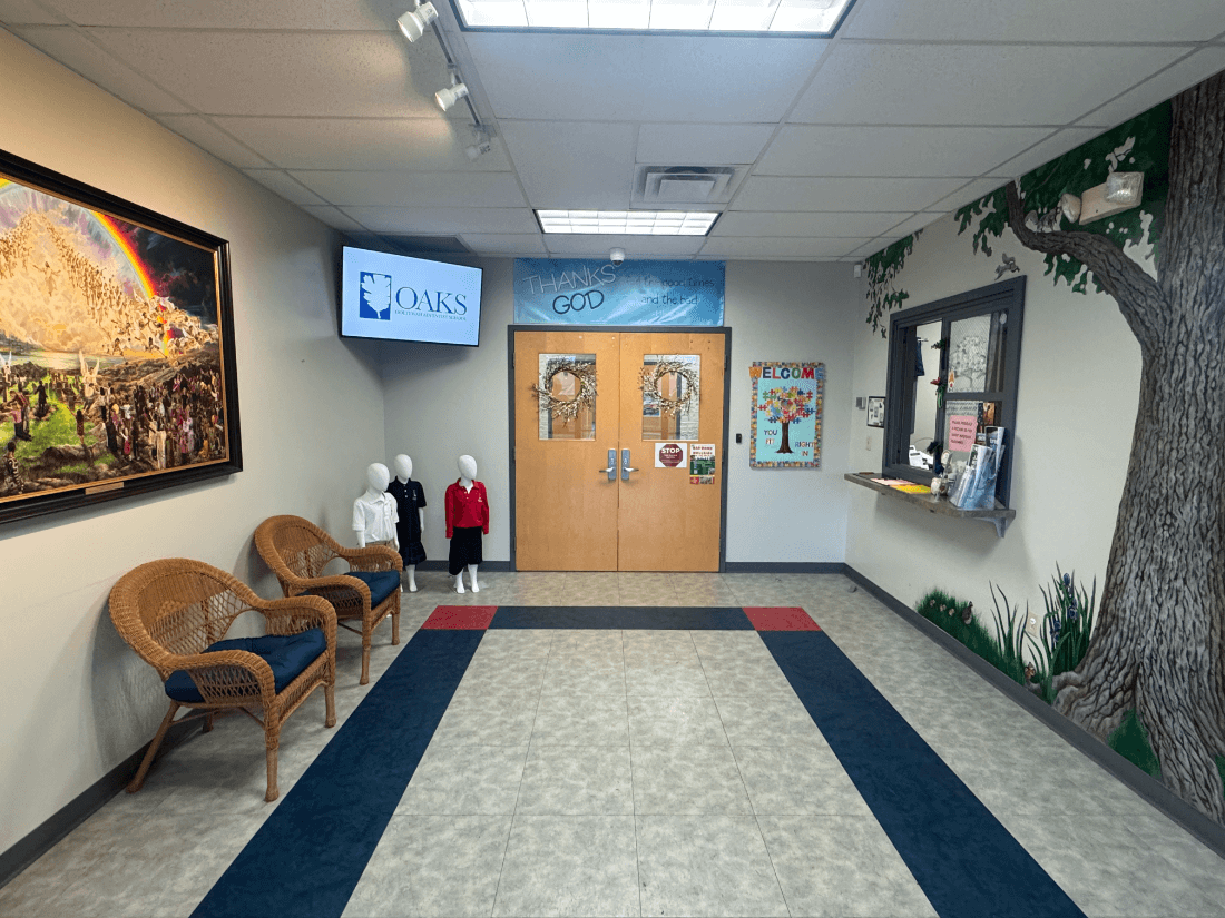 Entryway at OAKS